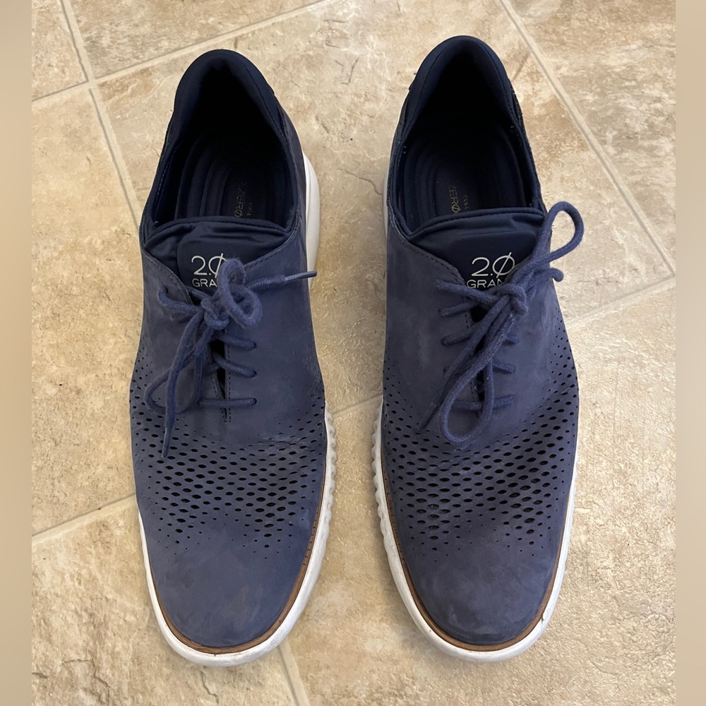 Men's 2.ZERØGRAND Laser Wingtip Oxfords